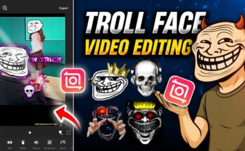Face Troll Video Editing In Inshot