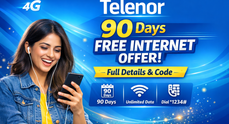 telenor free internet