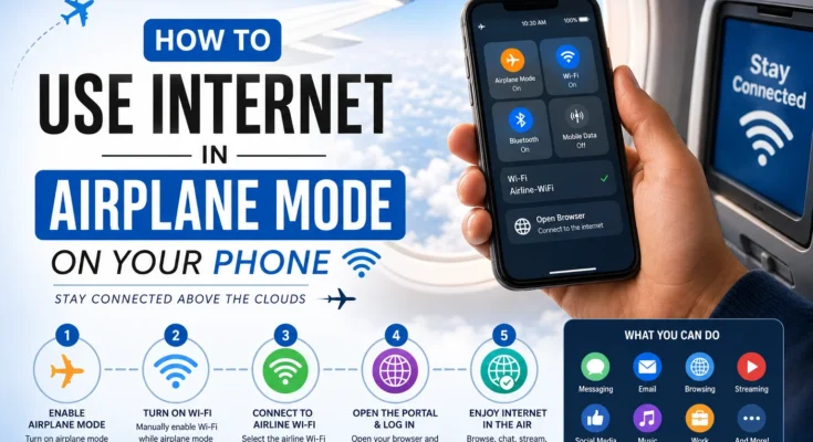 How to Use Internet in Airplane Mode on Your Phone